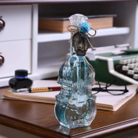 Platin 350 ml. Keman Cam Şişe Ice Blue Kolonyası